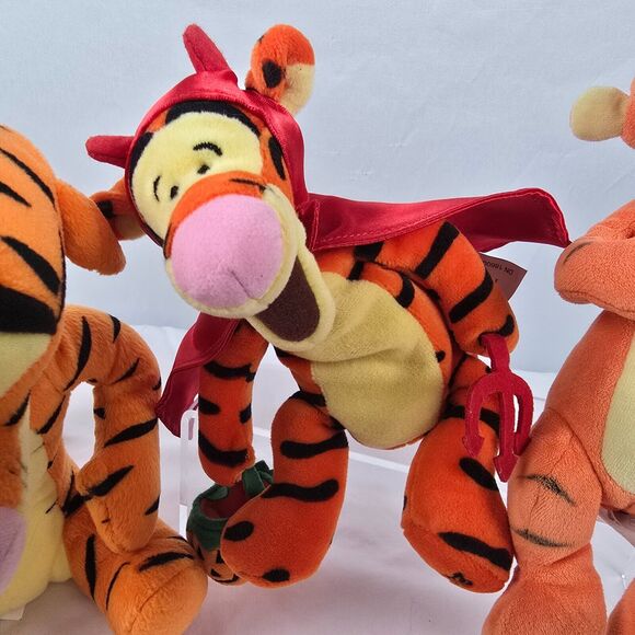 Disney Tigger from Winnie the Pooh & Friends 3 Plush Lot Vintage - Picture 3 of 16